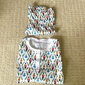 Roller rabbit girls Nutcracker pjs, sz 12